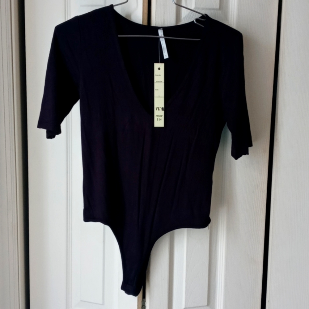 Love nation sz L black bodysuit